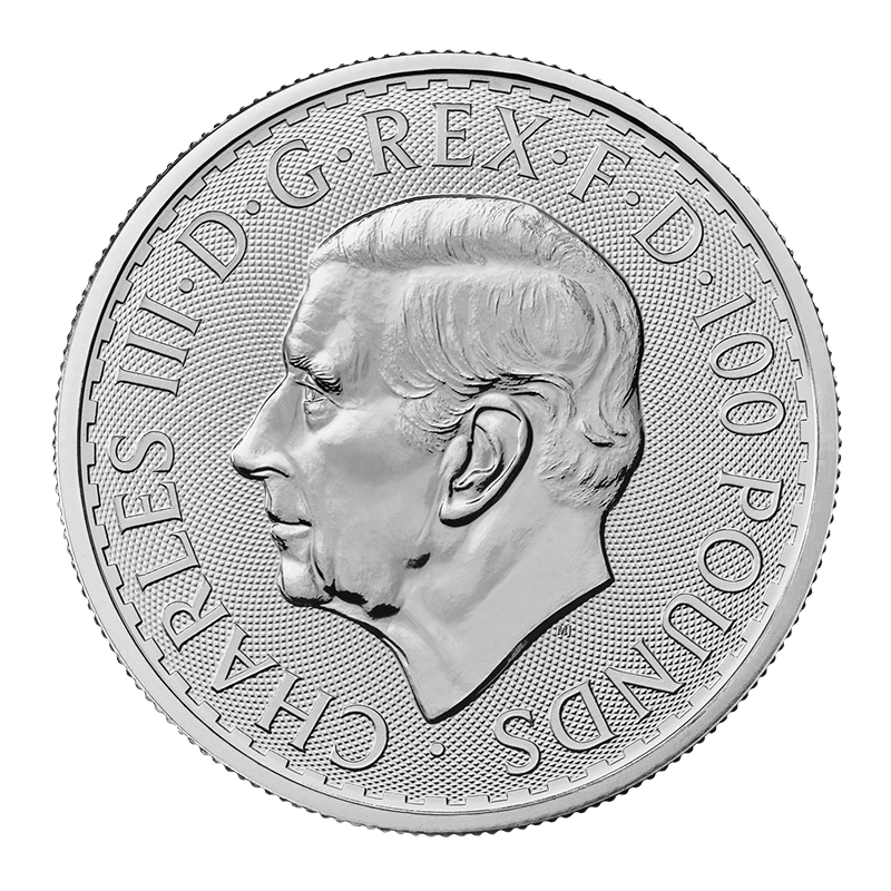 Image for 1 oz. Platinum Britannia King Charles Effigy Coin (2023) from TD Precious Metals